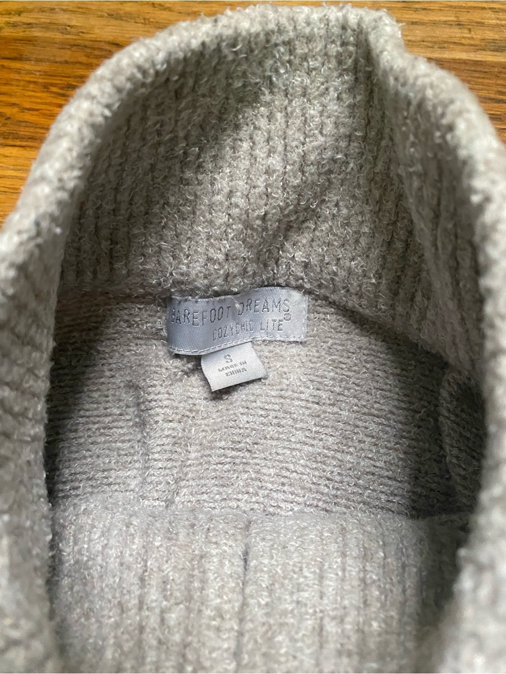 Barefoot Dreams Cozychic Lite Full Zip Cardigan Sweater Women’s Small - Picture 8 of 8
